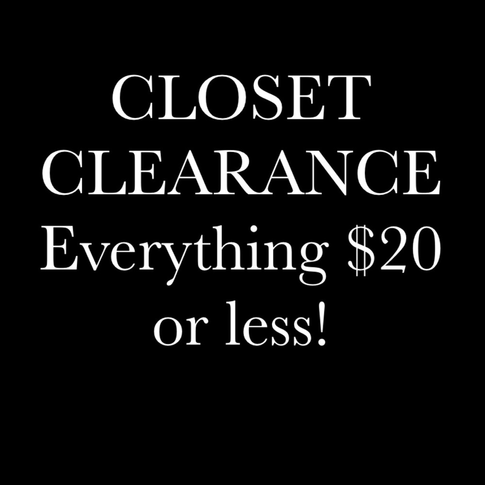 Closet SALE promotion